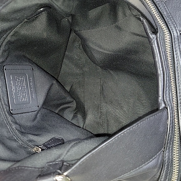 Coach Lexy Signature Black /Gray Shoulder Bag F57612 - Picture 11 of 13